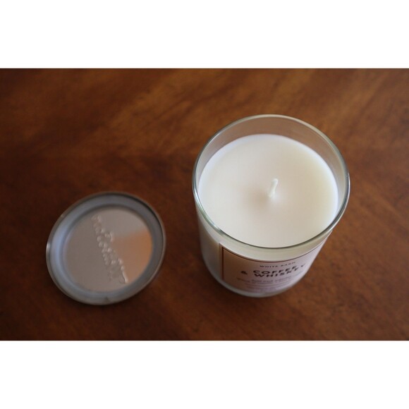 Lot of 2 Bath & Body Works White Barn COFFEE & WHISKEY Single Wick Candles 8 oz - Picture 9 of 11
